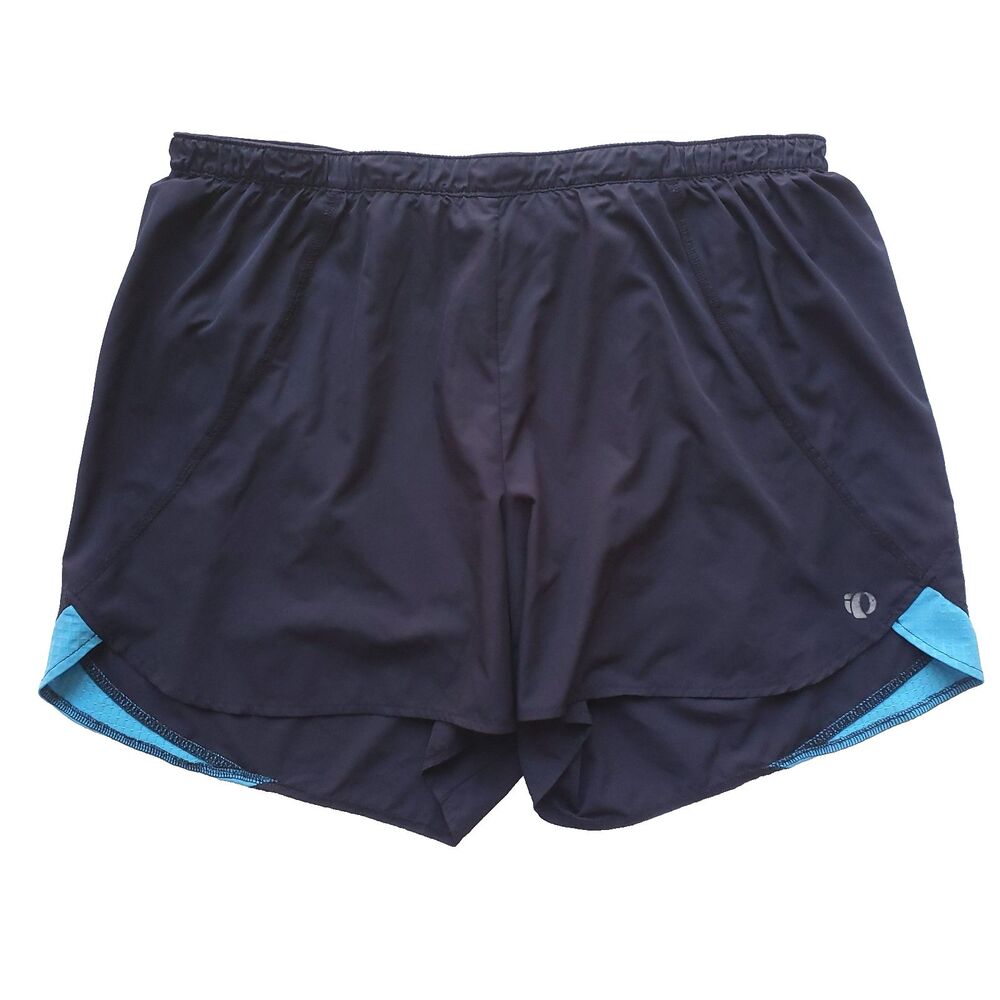 Pearl Izumi Running Shorts Womens XL Black 33 x 5 Elite Brief Lined Drawstring